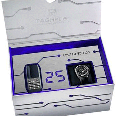 Часы и мобильный телефон TAG Heuer
