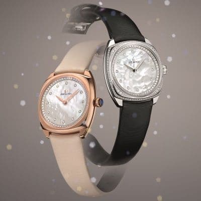 Женственные часы Zenith Star 33 mm