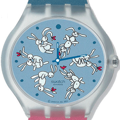 Саакашвили носит часы Swatch