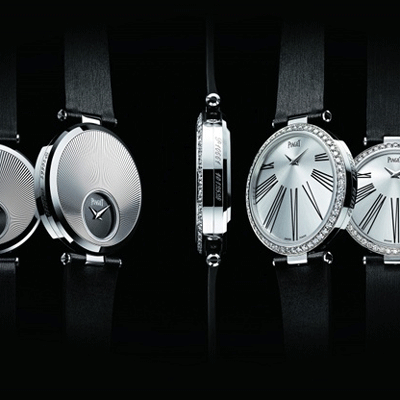 Часы Piaget с циферблатами с обеих сторон