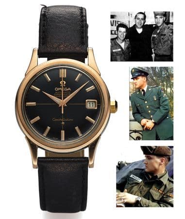 Часы Omega Элвиса Пресли проданы за 30 000 долларов