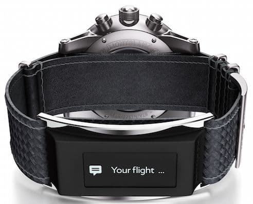 Часы Montblanc с «умным» ремешком e-Strap