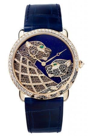 Увидели свет новые часы с пантерой от Cartier