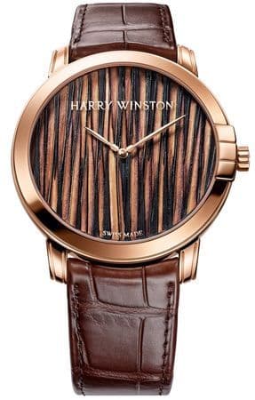 Часы Harry Winston с циферблатом из перьев