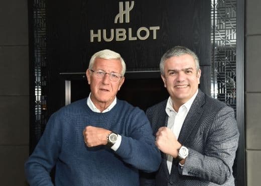 Марчелло Липпи посетил мануфактуру Hublot