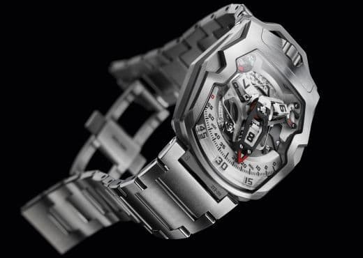 Монохромный облик часов UR-210s от Urwerk