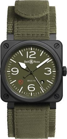 Военный стиль в часах Bell & Ross BR 03 Military type