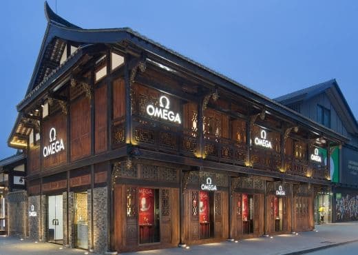 Omega открыла флагманский бутик в китайском Чэнду