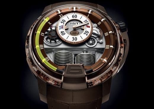 Часы HYT H1 Cigar с кусочками сигары