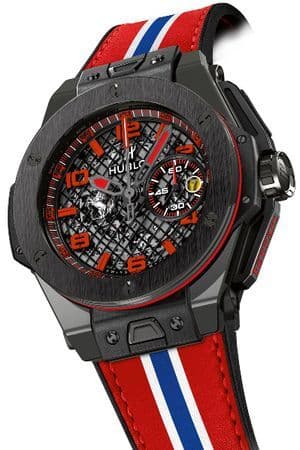 Новые часы Hublot для Ferrari