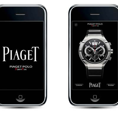 Виртуальные часы Piaget
