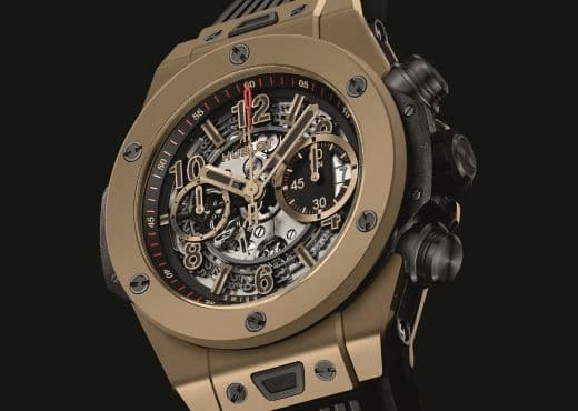 Новые золотые часы с защитой от царапин от Hublot