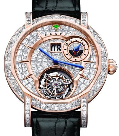 Часы Diamond MasterGraff Grand Date Dual Time Tourbillon