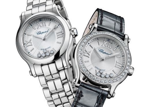 Новые версии женских часов Happy Sport от Chopard