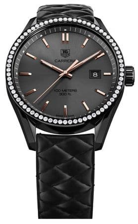 Часы TAG Heuer Carrera 41 мм в честь Кары Делевинь
