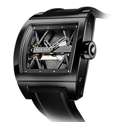 Часы CORUM Ti-Bridge в черном