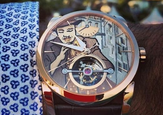 Музыкальная мозаика на циферблате Parmigiani Fleurier