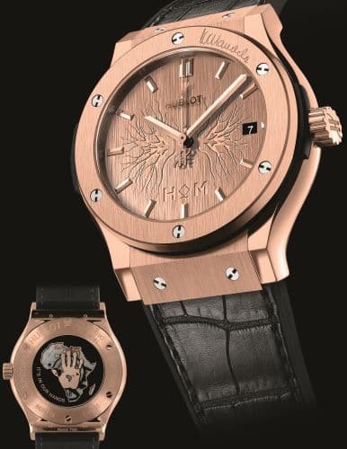 Часы Hublot в честь Нельсона Манделы