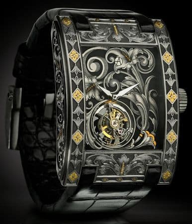 Часы ArtyA Arabesque Tourbillon, вдохновленные старинными ружьями