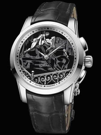 Откровенный сюжет часов Ulysse Nardin Hourstriker Erotica Jarretiere