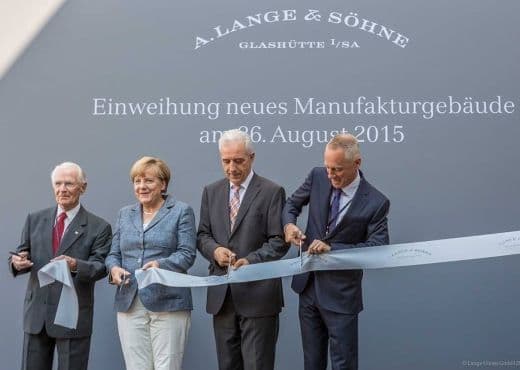 Ангела Меркель открыла новую фабрику A. Lange & Sohne