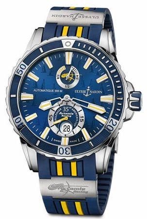 Часы Ulysse Nardin Marine Diver в партнерстве с Artemis Racing