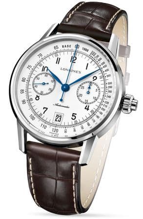 Column-Wheel Single Push-Piece Chronograph от Longines