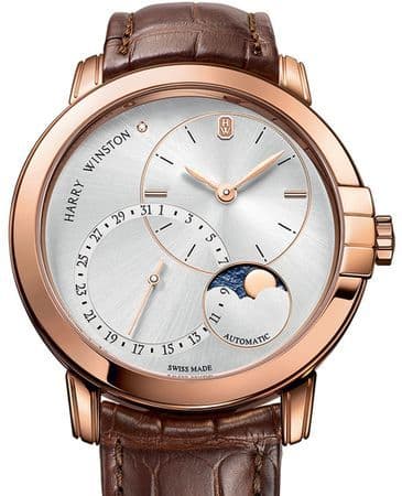 Часы Harry Winston Midnight Date Moonphase Automatic 42mm