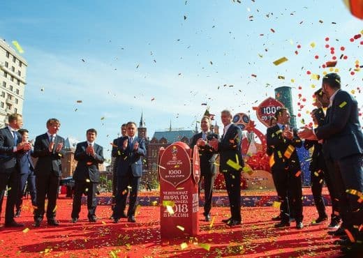 Hublot отсчитывает 1000 дней до чемпионата мира в Москве