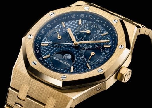 Audemars Piguet представит вечный календарь в желтом золоте