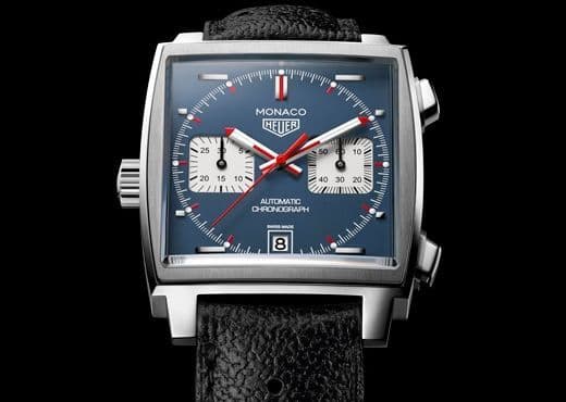 Новая версия часов TAG Heuer Monaco 1969