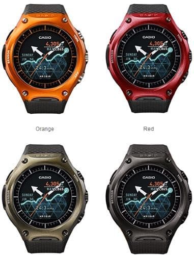 Casio выпустила первые спортивные часы на Android Wear