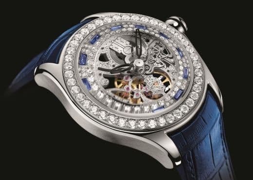 Три модели Corum Bubble High Jewellery Skeleton