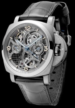 Luminor 1950 Tourbillon GMT Titanio из коллекции Lo Scienziato от Panerai