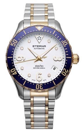 Женские часы для дайвинга Eterna Lady KonTiki Diver