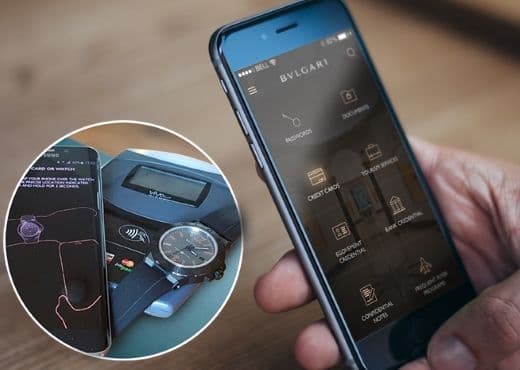 С помощью часов Bvlgari можно будет совершать платежи