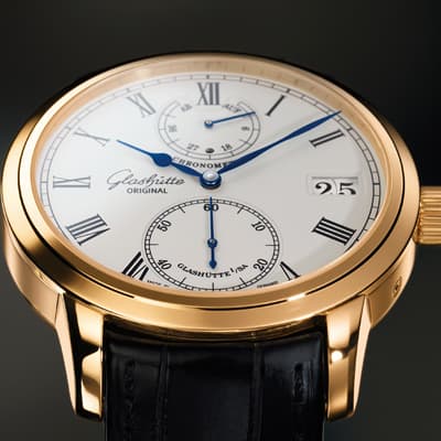 Презентация новых часов от Glashütte
