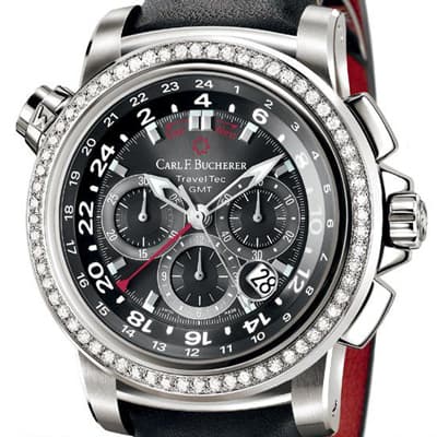 Три часовые зоны от Carl F. Bucherer