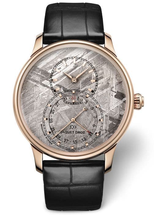 Часы Jaquet Droz из метеорита Muonionalusta