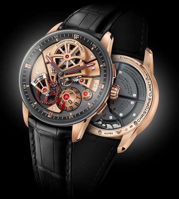 Часы Christophe Claret Maestro напомнят о важном в течение дня