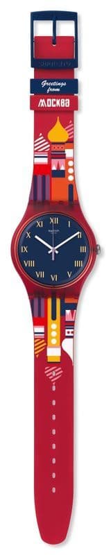 Swatch посвятила часы Москве и Санкт-Петербургу