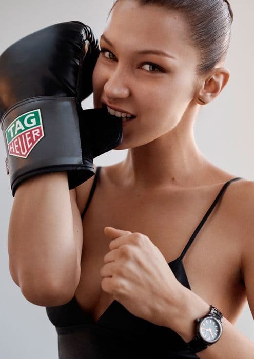 Белла Хадид стала посланницей TAG Heuer