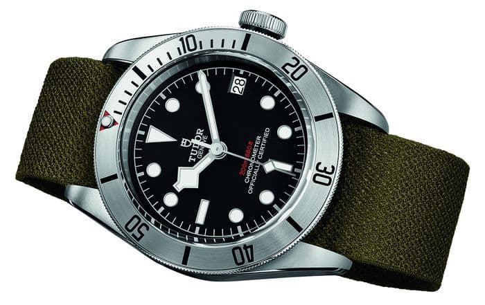 Tudor Heritage Black Bay со стальным безелем