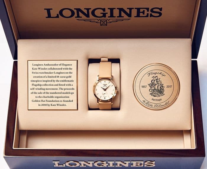 Кейт Уинслет сделала часы для Longines