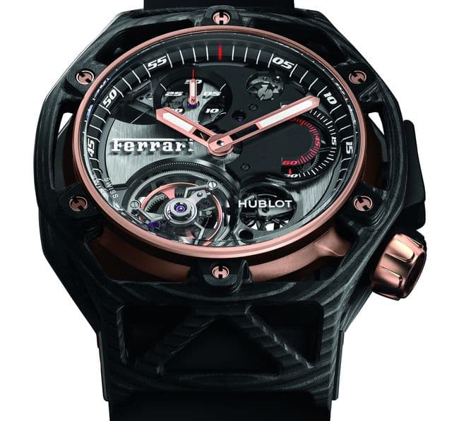 Hublot Techframe Ferrari 70 Years Tourbillon Chronograph