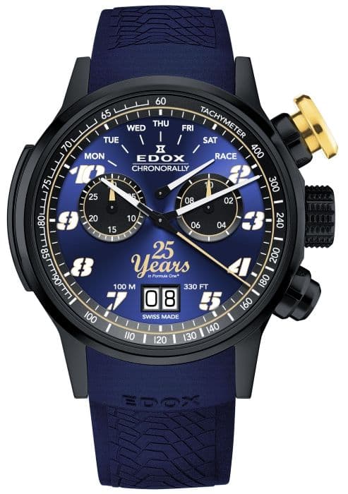 Edox Chronorally Sauber F1 Team 25th Anniversary Limited Edition