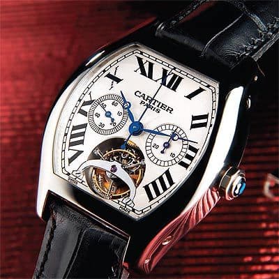 Фотосессия Cartier Tortue Tourbillon Chronograph Monopoussoir