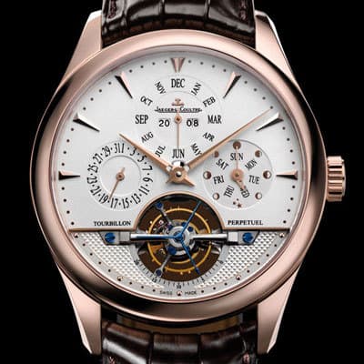 Jaeger-LeCoultre: Master Grande Tradition Tourbillon a Quantieme Perpetual
