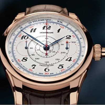 Винтажный хронограф Montblanc Collection Villeret 1858