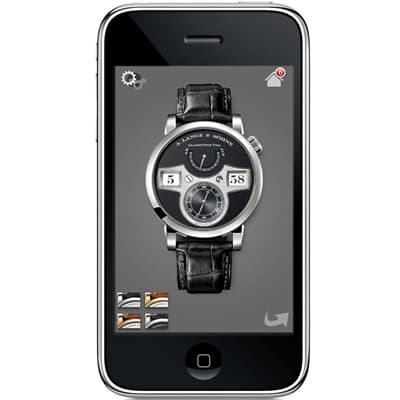 Часы IWC и A.LANGE&SÖHNE в iPhone